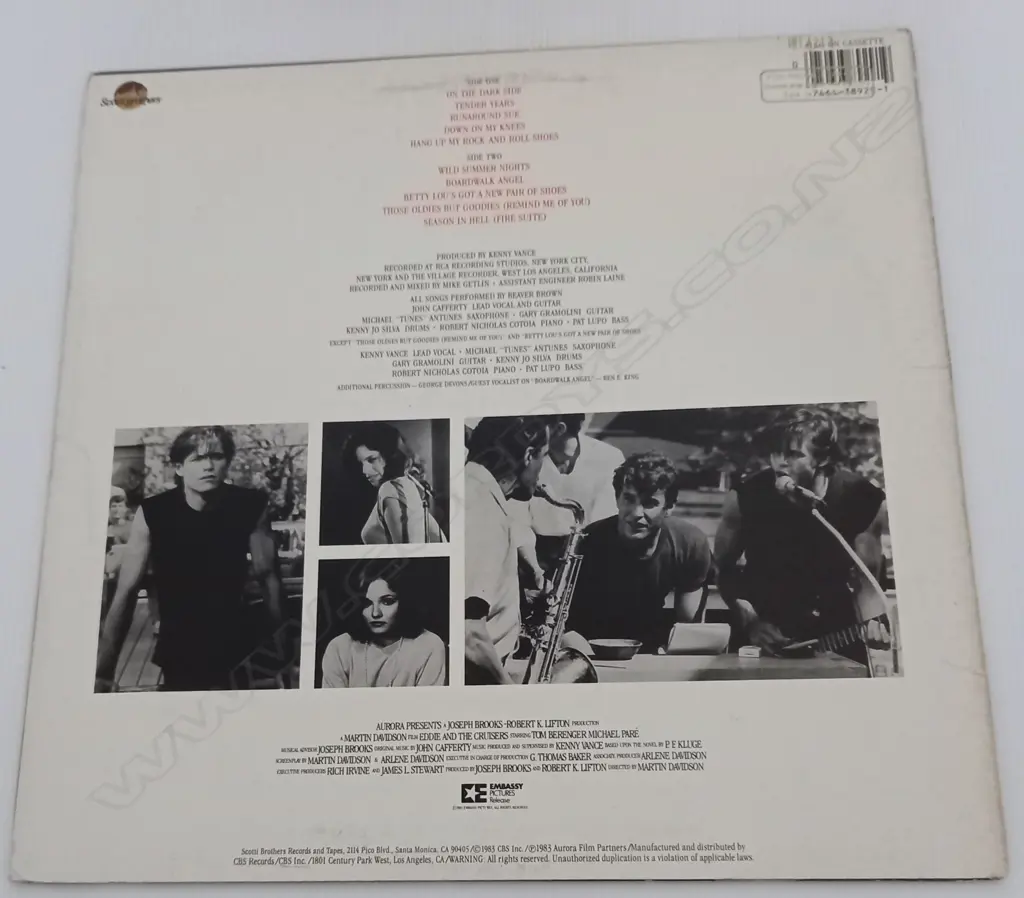 John Cafferty And The Beaver Brown Band, Eddie And The Cruisers (Original Motion Picture Soundtrack) Image 1++